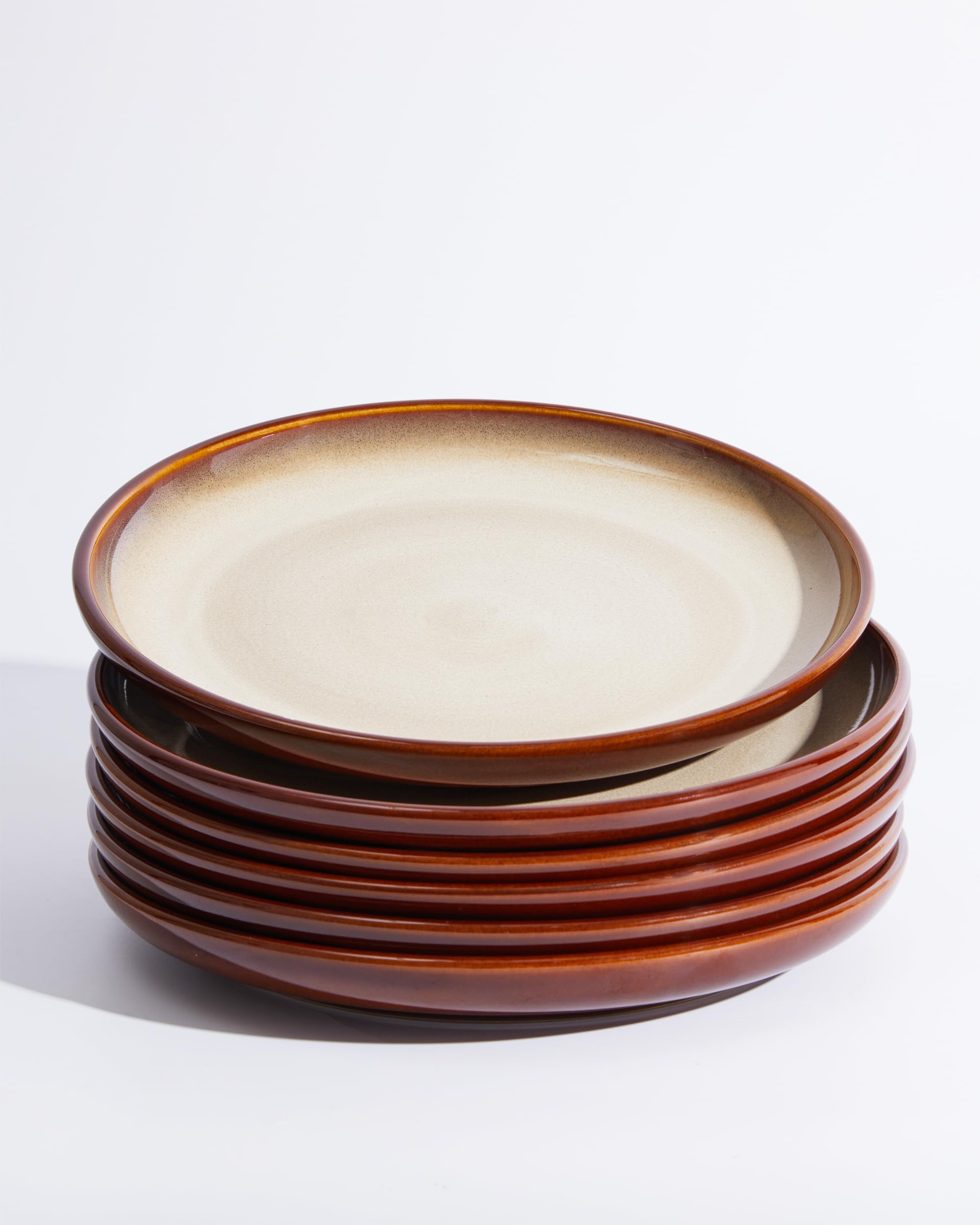 Pokini 10 Inch Dinner Plates Set of 6, Porcelain