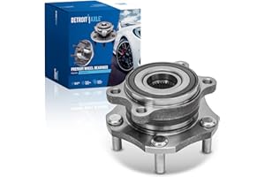 Detroit Axle - Front Wheel Bearing and Hub for 2014-2023 Nissan Rogue, 2017-2018 Qashqai, 2017-2022 Rogue Sport, Driver or Pa