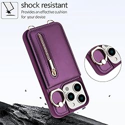 Jcxtrombulous Crossbody Wallet Case for iPhone 14