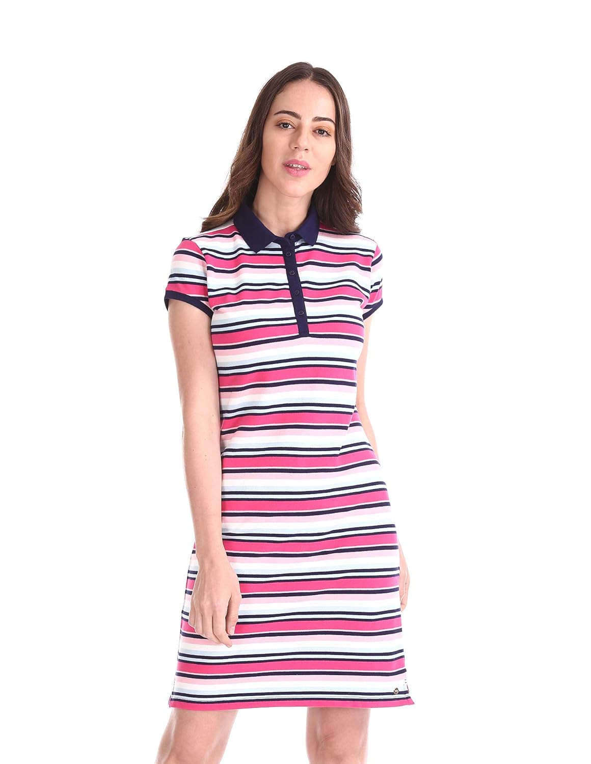 Buy US Polo Association Women's Body Con KneeLong Dress at Amazon.in