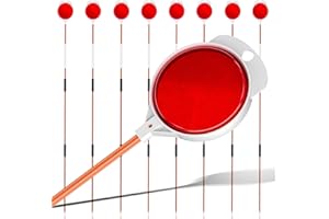 Meboyz 2-Way Driveway reflectors,reflectors for Driveway Entrance,Snow Plow Markers for Driveway 48 Inch Fiberglass Rod(Pack of 8)