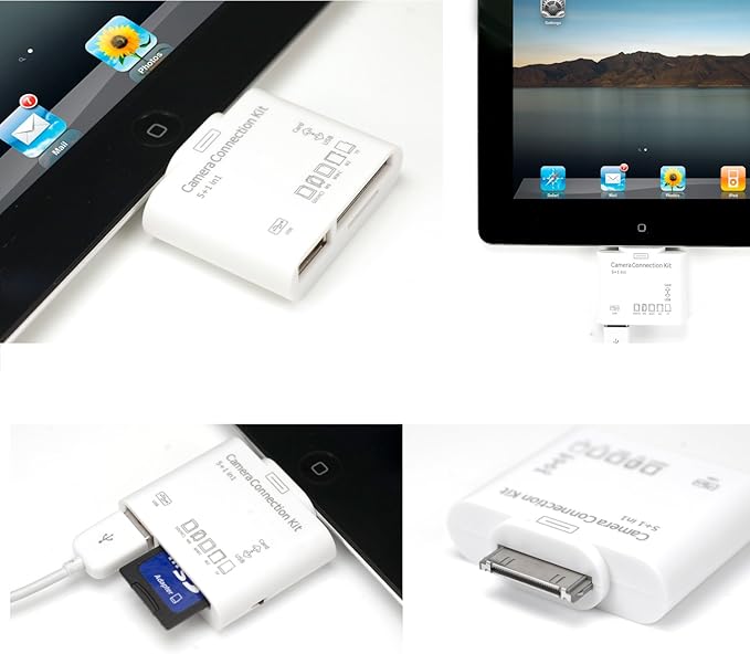 Apple iPad iPAD 2 5 in 1 Camera Connection Kit Amazon.co.uk Computers