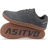 ASITVO Wide Men's Barefoot Zero Drop Sole Minimalist Width Toe Box Walking Shoes Sneakers TPU Toe No-Sew Upper