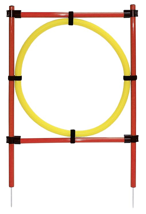 Kerbl 80758 Agility Komplett-Set 3-teilig, rot/gelb