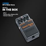 BOSS MT-2 Classic Metal Zone Effects Pedal High-Gain Distortion view 5