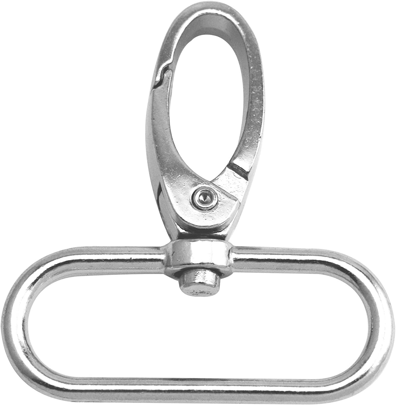 WuuycokySilvery Medium Olive Buckle Lobster Clasps Swivel Snap Hooks