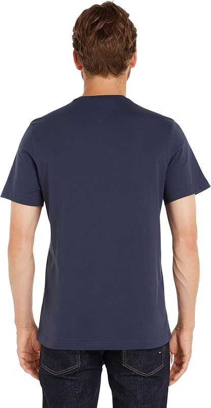 Tommy Jeans Camiseta de manga corta TJM Original Slim Fit, Azul (Black Iris), XXL