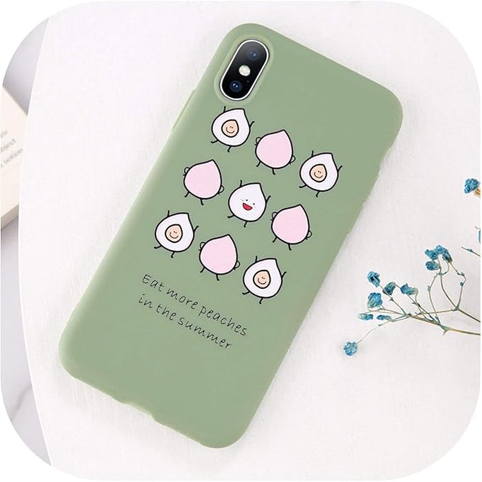 Amazon 電話ケースiphone 11 6 6s 7 8プラスx Xr Xs 11pro最大かわいい漫画文字鹿スマイリーフェイスソフトtpu Iphoneカバー Iphone Xr T14 家電 カメラ オンライン通販