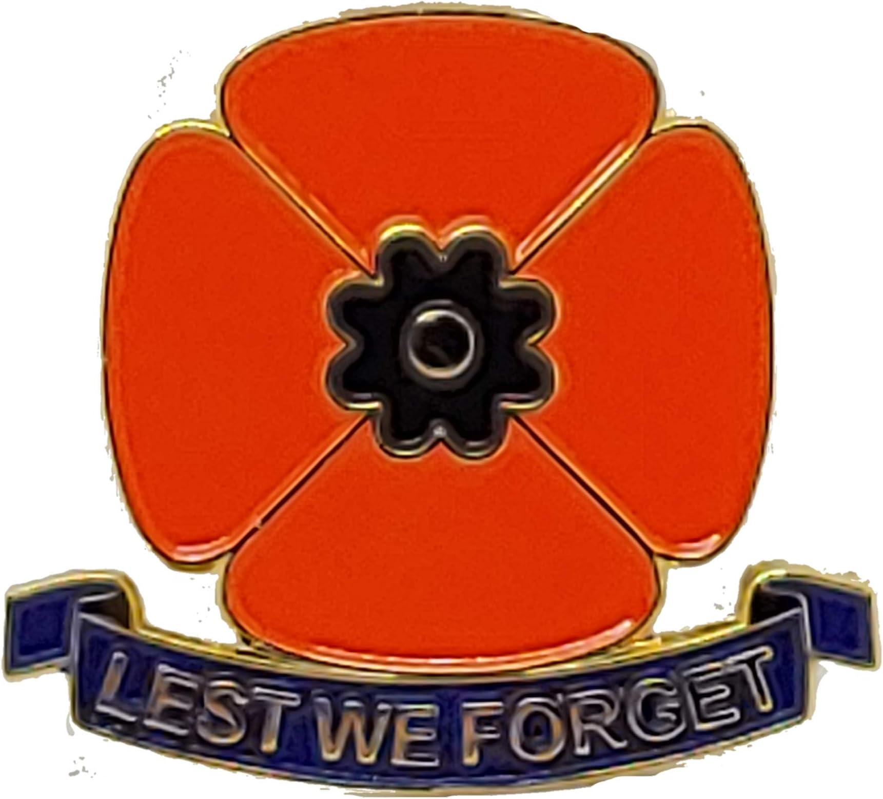 BadgesRED FLOWER PIN