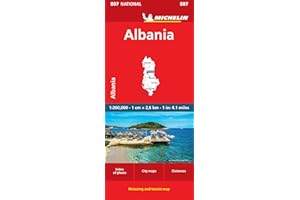 Michelin Map Albania