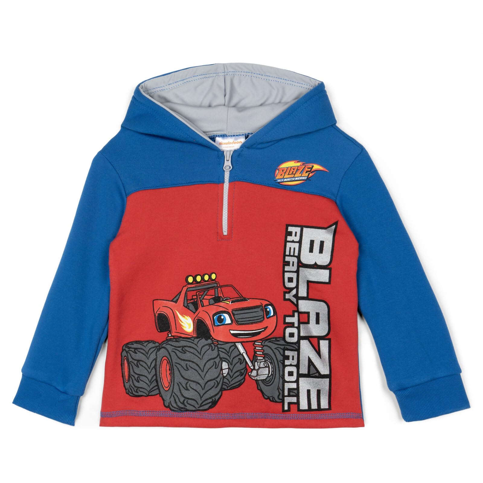 Blaze And The Monster Machines Fleece Hoodie Pullover Sweatshirt W Zipper