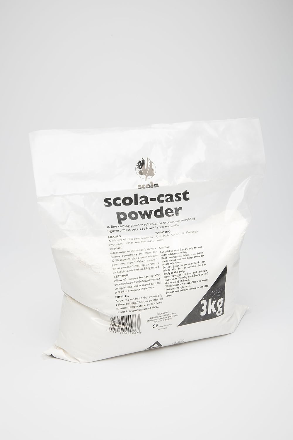 SCOLA Casting Powder 3KG, White