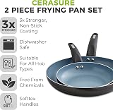 Tower Cerasure Induction Frying Pan Set 20cm 28cm Ceramic Non-Stick Graphite view 2