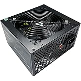 Apevia CAPTAIN550 ATX Power Supply with All Black Cables