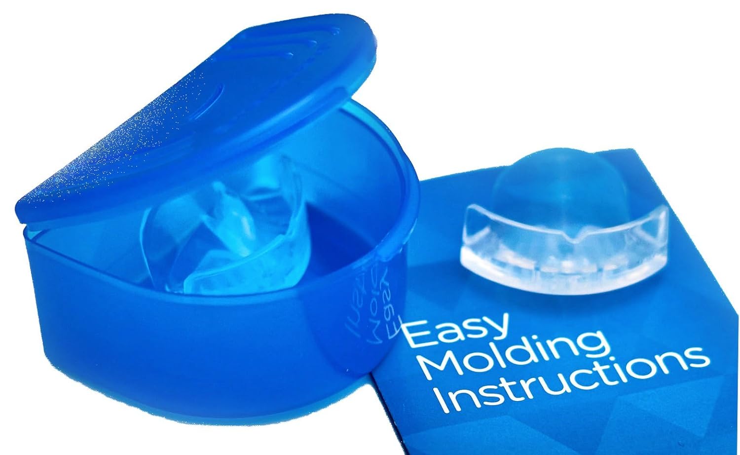 Dental Guard SMARTGUARD ELITE (2 Guards 1 Travel case) Front tooth Custom Anti Teeth Grinding Night Guard for Clenching - TMJ Dentist Designed - Bruxing Splint Mouth Protector For Relief of Symptoms : Beauty