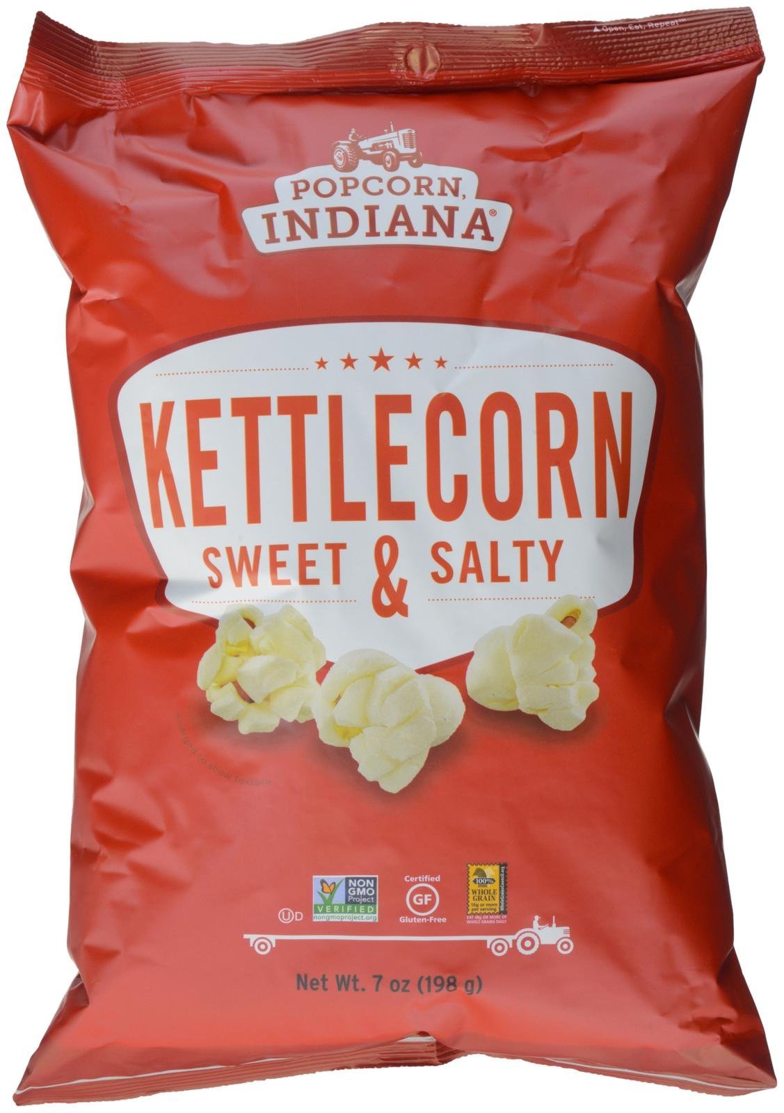 Popcorn, Indiana Drizzled Gluten Free Black & White