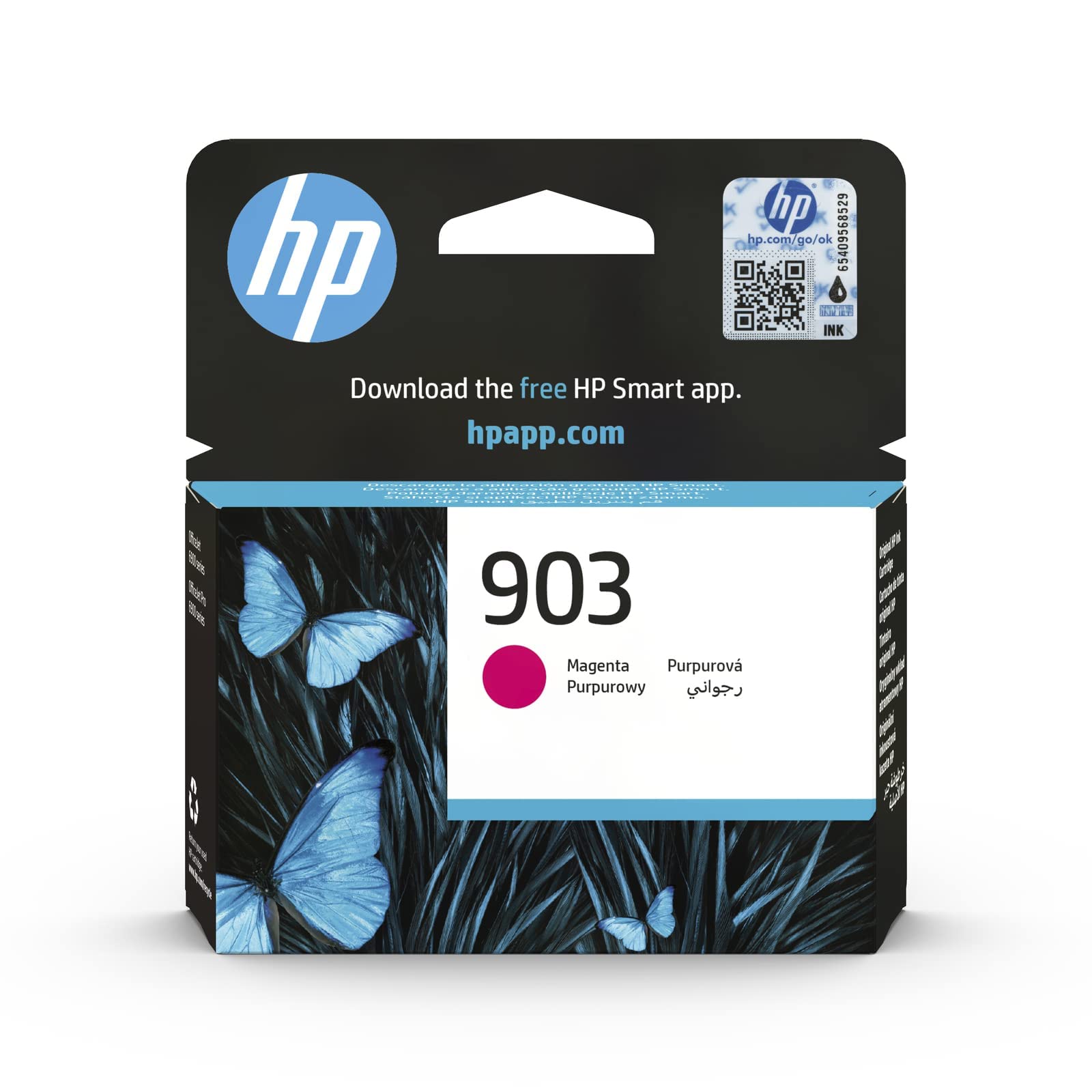HP Inkjet Cartridges, Magenta, Standard