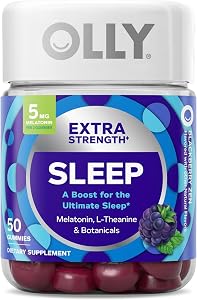 OLLY Extra Strength Sleep, Occasional Sleep Support Supplement - 50 Count
