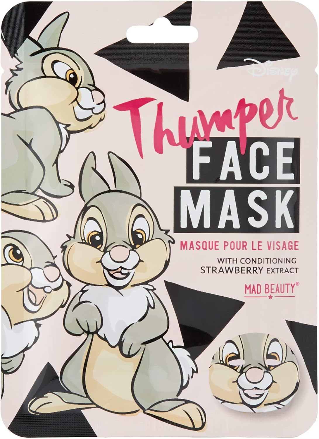 MAD Beauty Disney Animal Face Mask Thumper, 0.03 kg, Multi
