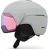 Giro Orbit Spherical Ski Helmet - Snowboard Helmet with Integrated Shield/Visor for Men & Women