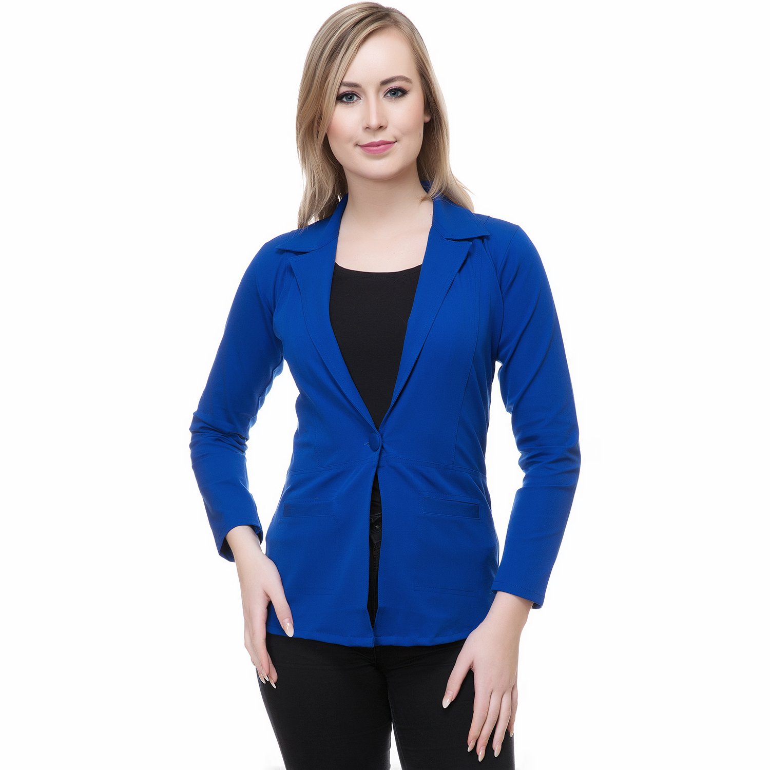 broadstar black lum lum summer blazer for women