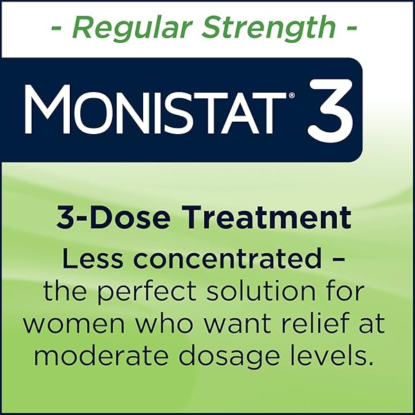 MONISTAT 3 DAY YEAST INFECTION TREATMENT FOR WOMEN, 3 MICONAZOLE OVULE INSERTS & EXTERNAL MONISTAT ANTI-ITCH CREAM BUNDLE