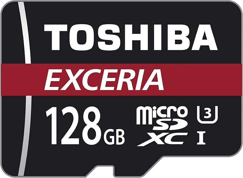 KIOXIA Exceria M302 128GB Micro SD Card 90MB/s 4K UHS-I Class 10 w/ Adapter