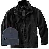 DRI Duck Maverick Insulated Canvas Work Jacket | Coleman Knit Cap | 12 oz. cotton canvas with blanket lining, insulated sleeves and a bonus Coleman Knit Cap in Slate Blue