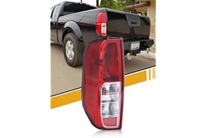 LIWEDFG Tail Light Assembly Compatible with Nissan Frontier 2005-2021 | Suzuki Equator 2009-2012, Halogen Type Brake Rear Lamp Replacement for NI2800170 26555EA825, Red Lens, Left Driver Side