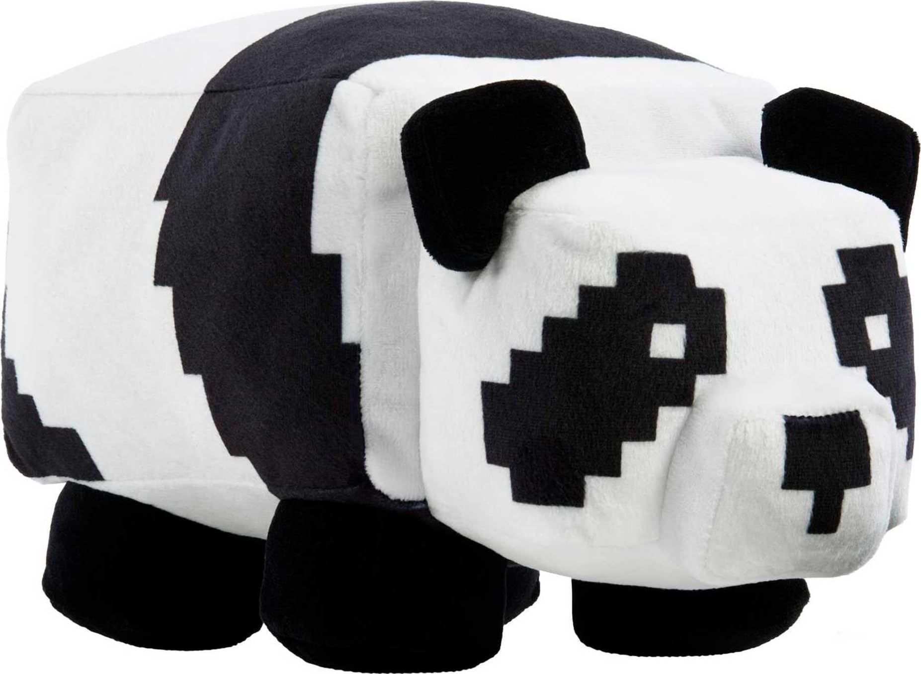 Minecraft Basic Panda Plush, Video-Game Character Soft Doll, Collectible Toy Gift for Ages 3 Years & Older