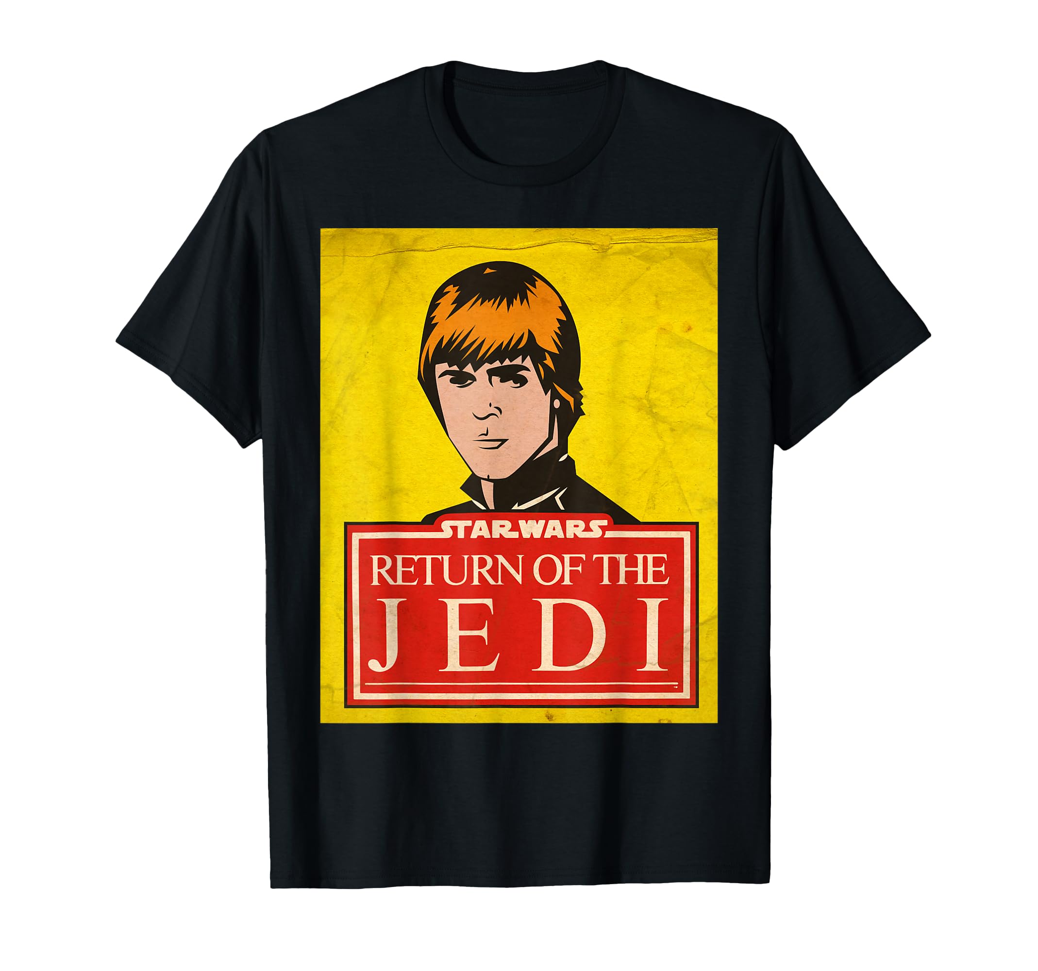 Star Wars Luke Skywalker Jedi Vintage Trading Card T-Shirt