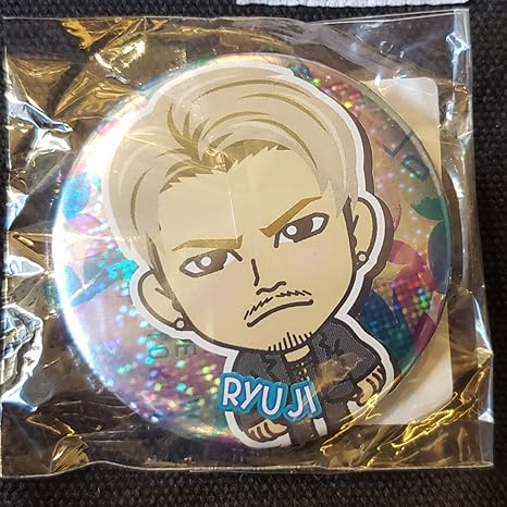 Amazon 三代目 J Soul Brothers 今市隆二 缶バッジ プチキャラ ホロ トラステ オンライン ガチャ アイドル 芸能人グッズ 通販