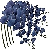 FagusHome 9 Heads Artificial Phalaenopsis Flowers 4