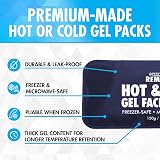 Perfect Remedy Reusable Gel Ice Band for Face - Hot Cold Wraps Kit view 3