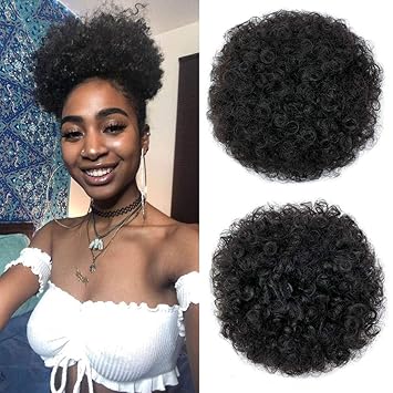 Buy Medium 2 Forqueens Synthetic Curly Hair Ponytail African