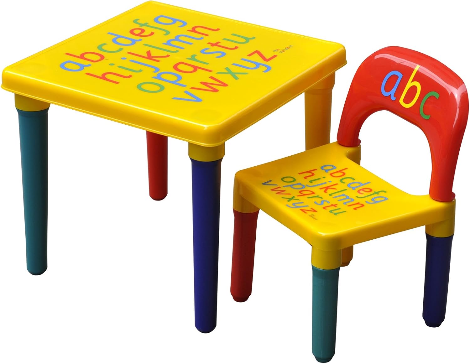 alphabet table & chair set