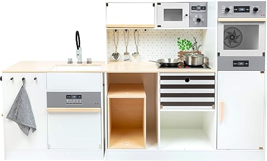 cocina modular infantil de madera