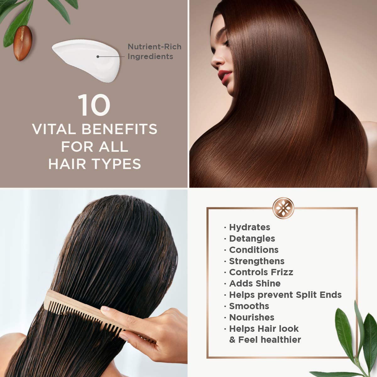 Mua Argan Magic 10 in 1 Hair Treatment & Stylizing Multipurpose Leave ...