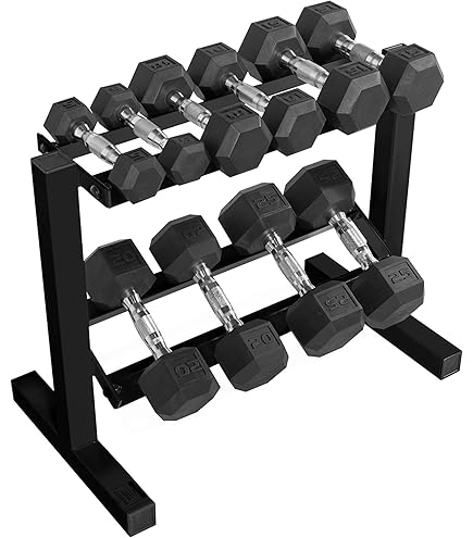Weights For Home Gym Rubber Dumbbell Set CAP Barbell Set Of Hex