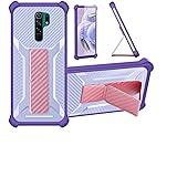 Aroepurt Case for Redmi 9 Phone Case Stand Cover