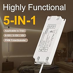12V 24W dimmable LED Driver, 0.1-100% dimming,Low
