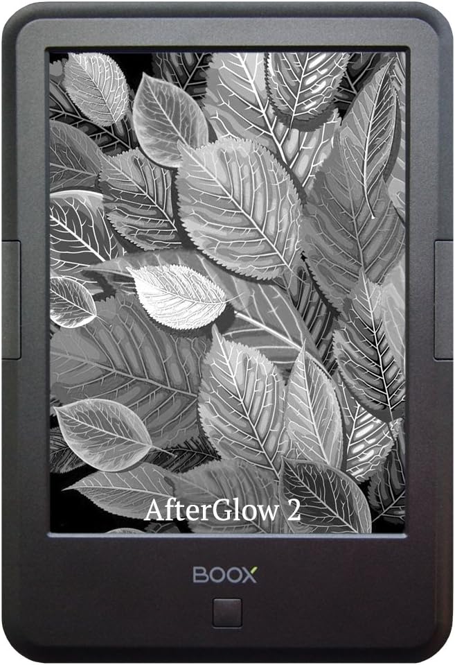 Onyx BOOX AfterGlow 2 with Google Play. 6" E Ink Pearl HD touchscreen ebook reader with Dual-Core processor, built-in light, IVONA Text-To-Speech system, Wi-Fi. Powered by Android 4.2