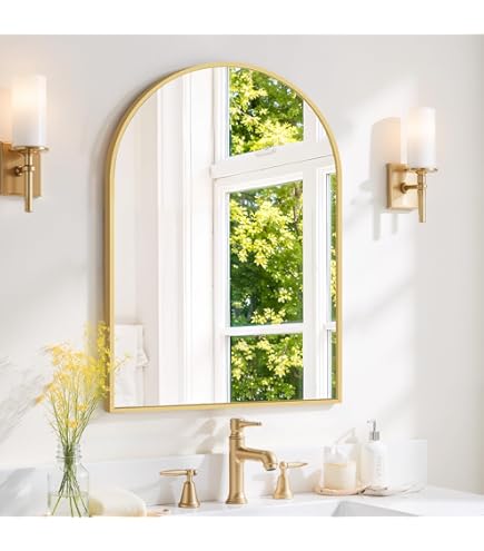 Amazon.com: Wall Mirror, Vintage Carved Bathroom Mirror 22