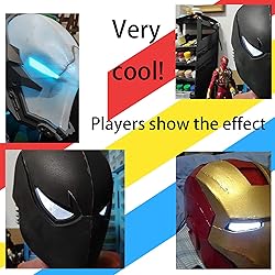 Iron Man Flexible Helmet led Light Decorations