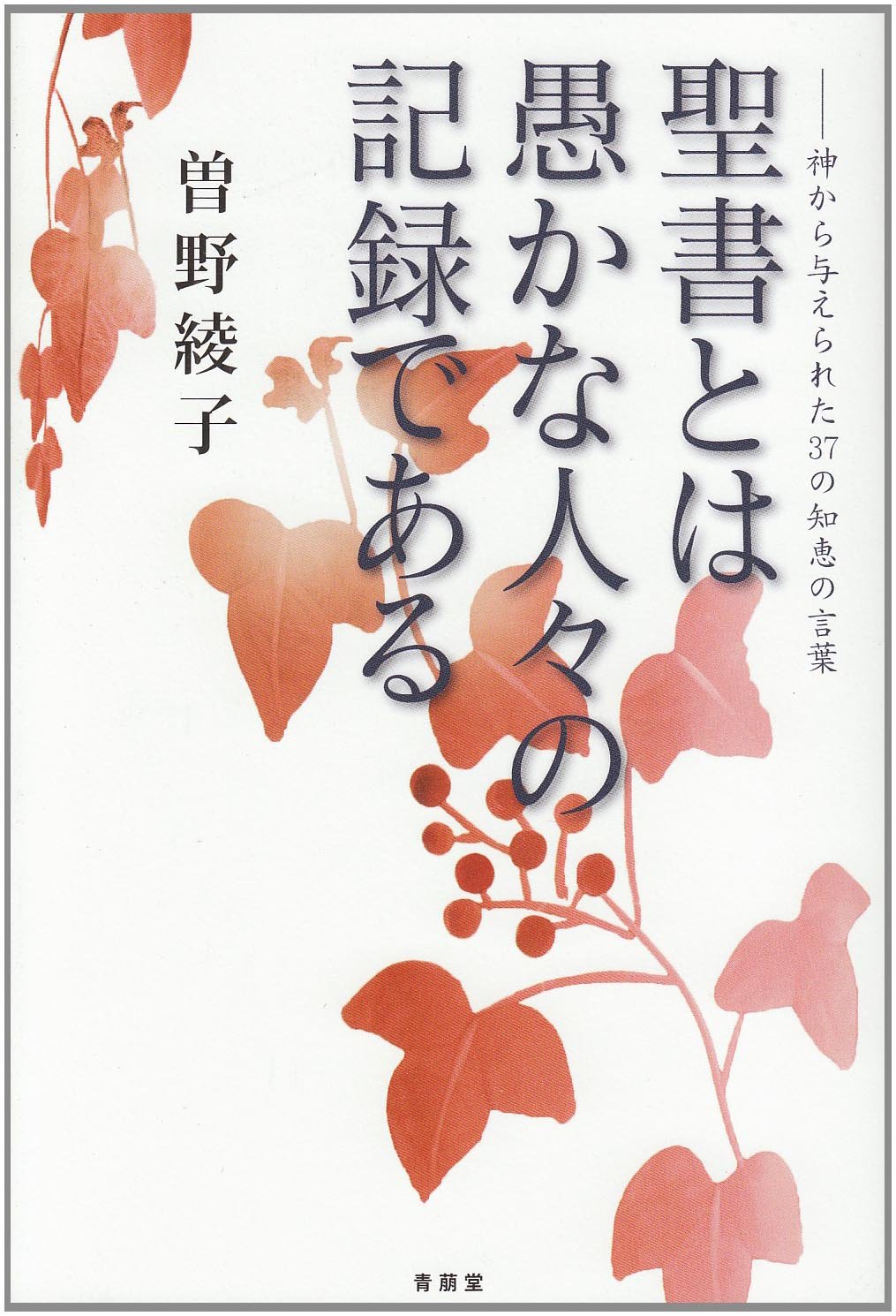 聖書とは愚かな人々の記録である 神から与えられた37の知恵の言葉 曽野 綾子 本 通販 Amazon