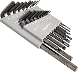 Amazon Basics 36-Piece Hex Key Set SAE Metric Inchs Chrome Vanadium view 2