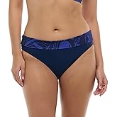 Skye Women's Mid Waist Full Coverage Bikini Bottom Swimsuit