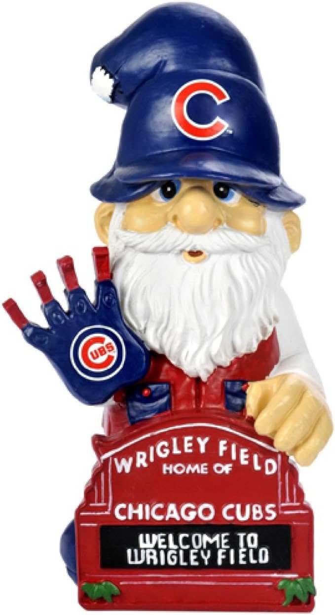 Chicago Cubs Thematic Gnome 2Nd Version Sports Fan