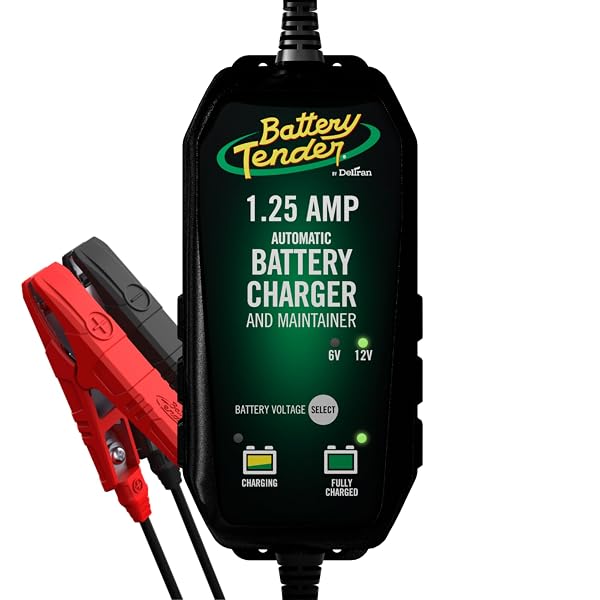 BATTERY TENDER PLUS 12V 1.25 AMP BATTERY CHARGER...