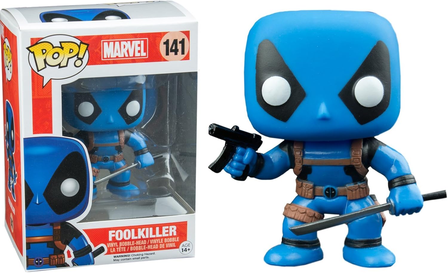 blue deadpool funko pop